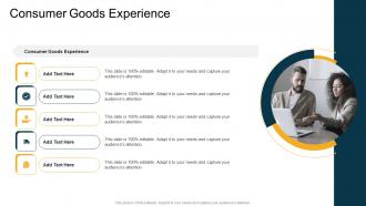 Consumer Goods Experience In Powerpoint And Google Slides Cpb