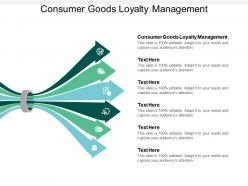 Consumer goods loyalty management ppt powerpoint presentation file clipart images cpb