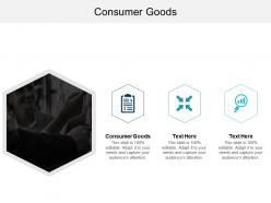 Consumer goods ppt powerpoint presentation file rules cpb