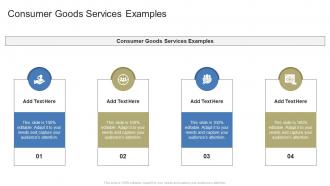 Consumer Goods Services Examples In Powerpoint And Google Slides Cpb