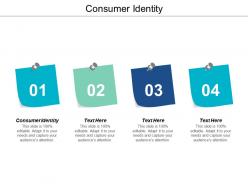 Consumer identity ppt powerpoint presentation file clipart cpb