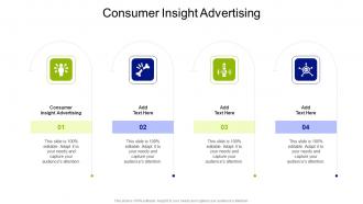 Consumer Insight Advertising In Powerpoint And Google Slides Cpb