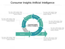 Consumer insights artificial intelligence ppt powerpoint presentation slide cpb