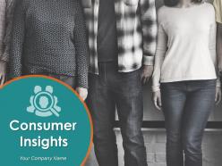 Consumer Insights Powerpoint Presentation Slides