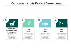 Consumer insights product development ppt powerpoint presentation slide cpb