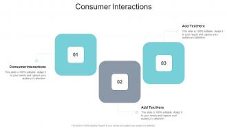Consumer Interactions In Powerpoint And Google Slides Cpb