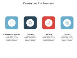 Consumer involvement ppt powerpoint presentation styles icons cpb