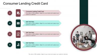 Consumer Lending Credit Card In Powerpoint And Google Slides Cpb