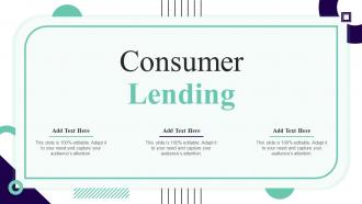 Consumer Lending Ppt Pictures