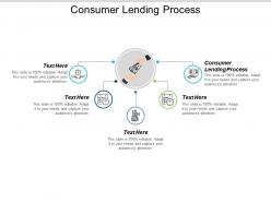 Consumer lending process ppt powerpoint presentation ideas background cpb