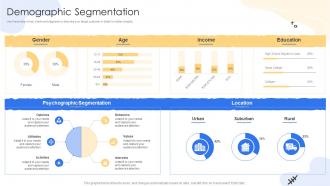 Consumer Lifecycle Marketing And Planning Demographic Segmentation
