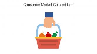 Consumer Market Colored Icon In Powerpoint Pptx Png And Editable Eps Format