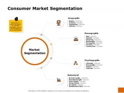Consumer market segmentation ppt powerpoint presentation tutorials