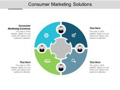 Consumer marketing solutions ppt powerpoint presentation layouts diagrams cpb