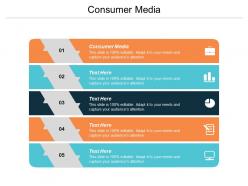 Consumer media ppt powerpoint presentation icon deck cpb