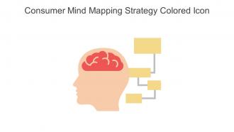 Consumer Mind Mapping Strategy Colored Icon In Powerpoint Pptx Png And Editable Eps Format