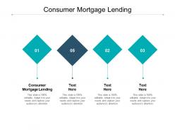 Consumer mortgage lending ppt powerpoint presentation outline example topics cpb