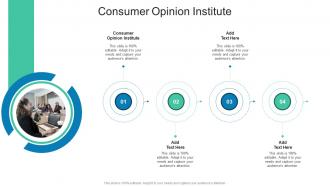 Consumer Opinion Institute In Powerpoint And Google Slides Cpb
