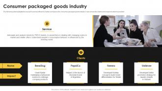Consumer Packaged Goods Industry Kantar Company Profile Ppt Show Example Introduction