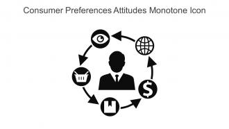 Consumer Preferences Attitudes Monotone Icon In Powerpoint Pptx Png And Editable Eps Format