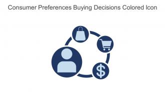 Consumer Preferences Buying Decisions Colored Icon In Powerpoint Pptx Png And Editable Eps Format