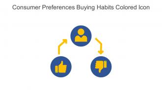 Consumer Preferences Buying Habits Colored Icon In Powerpoint Pptx Png And Editable Eps Format