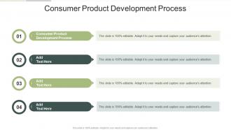 Consumer Product Development Process In Powerpoint And Google Slides Cpb
