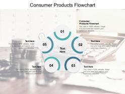 Consumer products flowchart ppt powerpoint presentation model graphic tips cpb
