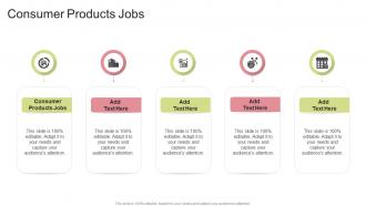 Consumer Products Jobs In Powerpoint And Google Slides Cpb