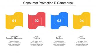 Consumer Protection E Commerce Ppt Powerpoint Presentation Inspiration Cpb
