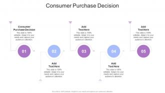 Consumer Purchase Decision In Powerpoint And Google Slides Cpb