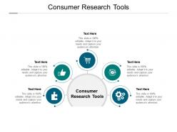 Consumer research tools ppt powerpoint presentation visual aids cpb