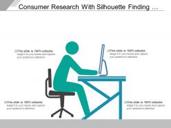 Consumer research with silhouette finding the research insights