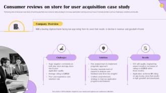Consumer Reviews On Store For User Implementing Digital Marketing For Customer