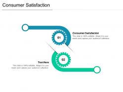 Consumer satisfaction ppt powerpoint presentation file designs cpb