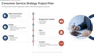 Consumer Service Strategy Project Plan Consumer Service Strategy Transformation Toolkit