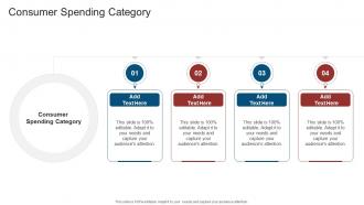Consumer Spending Category In Powerpoint And Google Slides Cpb