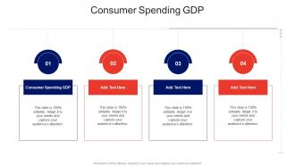 Consumer Spending GDP In Powerpoint And Google Slides Cpb