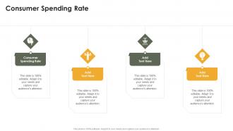 Consumer Spending Rate In Powerpoint And Google Slides Cpb