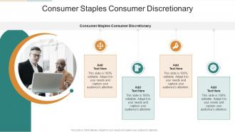 Consumer Staples Consumer Discretionary In Powerpoint And Google Slides Cpb