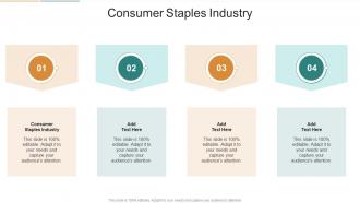 Consumer Staples Industry In Powerpoint And Google Slides Cpb