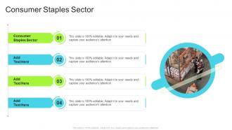 Consumer Staples Sector In Powerpoint And Google Slides Cpb