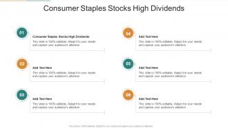 Consumer Staples Stocks High Dividends In Powerpoint And Google Slides Cpb