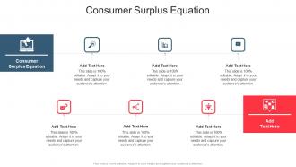 Consumer Surplus Equation In Powerpoint And Google Slides Cpb