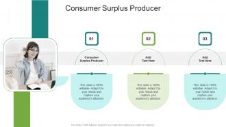 Consumer Surplus Producer In Powerpoint And Google Slides Cpb