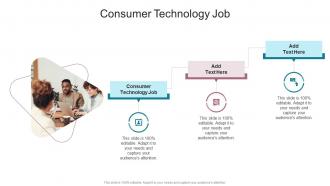 Consumer Technology Job In Powerpoint And Google Slides Cpb