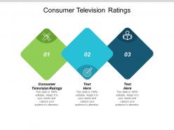 Consumer television ratings ppt powerpoint presentation pictures layout ideas cpb