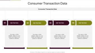 Consumer Transaction Data In Powerpoint And Google Slides Cpb