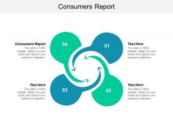 Consumers report ppt powerpoint presentation file example cpb
