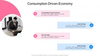 Consumption Driven Economy In Powerpoint And Google Slides Cpb